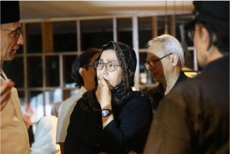 Menkeu Sri Mulyani, Jusuf Kalla & Sederet Tokoh Lainnya Datangi Rumah Duka Mendiang Suami Najwa Shihab