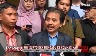 Ngadu ke Komnas HAM Soal Tuduhan Ijazah Palsu Jokowi, Roy Suryo dkk Singgung UU ITE, Ada Apa?