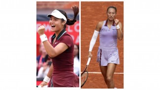 Zheng Lolos dari Kessler, Akan Hadapi Petenis Cantik, Emma Raducanu di Perempat Final Queens