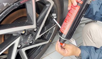 Tips Gunakan Tire Repair Kits di Mobil Listrik NETA