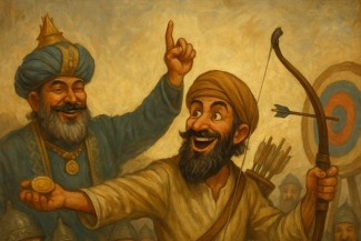 Kisah Humor Sufi: Gaya Memanah Nasrudin Hoja