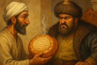 Kisah Humor Sufi Nasrudin Hoja: Laporan di Atas Roti