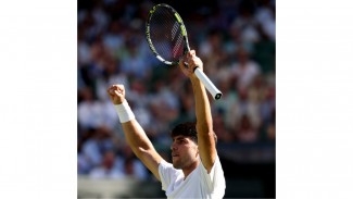 Alcaraz Sukses Tumbangkan Petenis Senior Jerman, Struff dan Bakal Hadapi Rublev di Babak Keempat Wimbledon