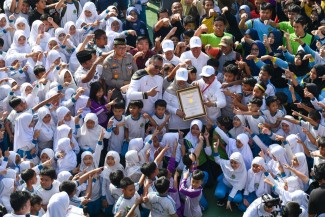 Pagi Ceria Raih Rekor Muri: Persembahan Kemendikdasmen di Hari Anak Nasional 2025