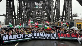 Aksi Pro-Palestina di Sidney, Puluhan Ribu Orang Turun ke Jalan