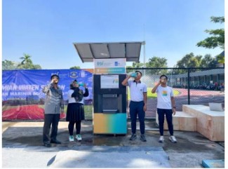 Hadirkan Water Station, ITS dan BSI Dorong Gaya Hidup Ramah Lingkungan