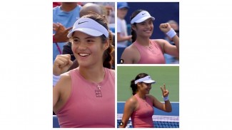 Si Cantik Emma Raducanu Nyaris Kalahkan Aryna Sabalenka di Cincinnati Open