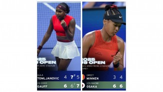 Coco Gauff dan Naomi Osaka Sama Sama Lolos Putaran Kedua US Open
