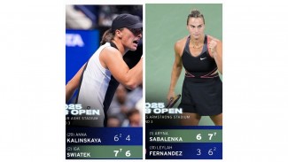 Iga Swiatek dan Aryna Sabalenka Masih Dominan di US Open, Keduanya Lolos ke Babak 16 Besar