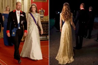 Pesona Kecantikan Kate Middleton Saat Jamuan Kenegaraan, Menuai Pujian Donald Trump