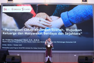 OJK Tegaskan Peran Perempuan dalam Literasi Keuangan Syariah Lewat Program SICANTIKS di Banten