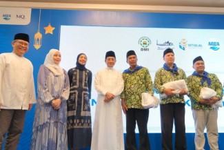 Dilepas Menag, 23 Marbot Masjid Ikut Program Umrah Gratis