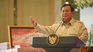 Di Acara Penyerahan Uang Rp13,25 Triliun, Prabowo Ingatkan Aparat Jangan Kriminalisasi Rakyat Kecil