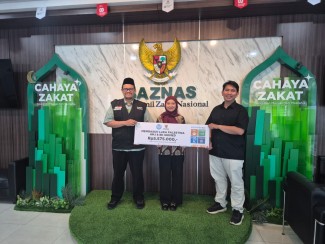 HMJ dan BK Unimed Salurkan Donasi untuk Palestina Melalui BAZNAS RI