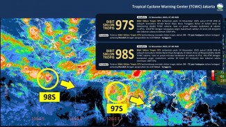 BMKG: Waspada Cuaca Ekstrim di Wilayah Timur Indonesia dalam 72 Jam ke Depan