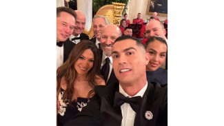 Ronaldo Makan Malam Bareng Trump dan MBS, Barron Langsung Jadi Fans Berat