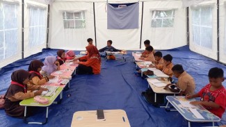 Kemendikdasmen Upayakan Kegiatan Belajar Mengajar Tetap Berjalan di Daerah Terdampak Bencana