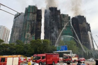13 Orang Ditangkap Atas Dugaan Pembunuhan, Terkait Kebakaran di Hong Kong
