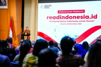 Kemenbud Luncurkan Platform Read Indonesia, Gerbang Promosi Sastra Nasional ke Dunia