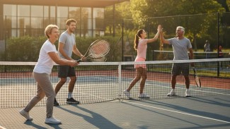 Percaya Tidak? Bermain Tenis Bisa Hidup 10 Tahun Lebih Lama. Bagaimana Olahraga Yang Lain?
