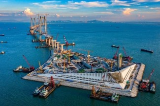 China Bikin Proyek Kolosal 24 Kilometer Pulau Buatan, Jembatan Raksasa, dan Terowongan Bawah Laut Hubungkan Shenzhen ke Zhongshan