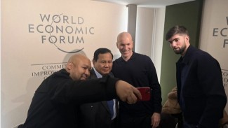 Bukan Soal Real Madrid, Pertanyaan Presiden Prabowo ke Zidane di Davos Ini Curi Perhatian Publik