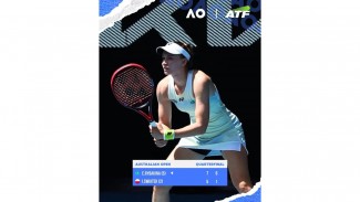 Si Cantik Elena Rybakina Kubur Ambisi Swiatek Dengan Service Ganas, Lolos ke Semifinal Australia Open