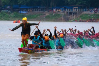 Sebelum Viral dan Mendunia, Pacu Jalur Jadi Tradisi Menyambut Ramadhan di Riau