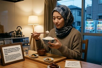 Mualaf Jepang Naoko Belajar Hargai Setiap Butir Nasi Melalui Puasa Ramadhan Perdana di Tokyo