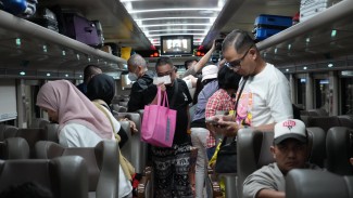 Arus Balik Menguat, Tiket KA Lebaran Terjual 96,5 Persen, Mobilitas Terus Bergerak Naik