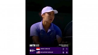 Gagal Lagi, Janice Tjen Tersingkir di Babak Awal WTA Charleston, Ditekuk Kessler dengan Skor Telak