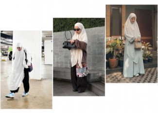 Tanpa Ribet Peniti, Khiban Jadi Gaya Hijab Favorit Ukhti-Ukhti Kalcer
