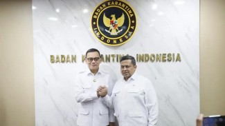Kepala BPJPH Bertemu Barantin, Sinergi Pengawasan Produk Halal Diperkuat