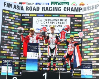 Astra Honda Racing Team Unjuk Gigi di ARRC Buriram, Rheza Podium Kedua