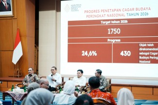 Fadli Zon Tetapkan 430 Cagar Budaya Nasional, Lampaui Total Penetapan 80 Tahun