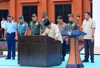 Taklimat Presiden RI kepada 1.095 Pasis TNI-Polri di Seskoad Jadi Momen Bersejarah