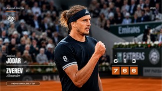 Zverev Kalahkan Jodar untuk Melaju ke Semifinal Roland Garros, Marta Kostyuk Singkirkan Svitolina