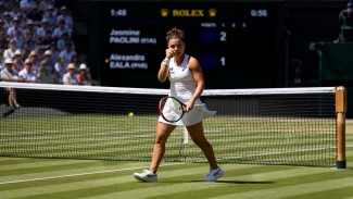 Ditonton Federer, Alexandra Eala Kalah Duel Melawan Paolini di Babak Keempat Wimbledon