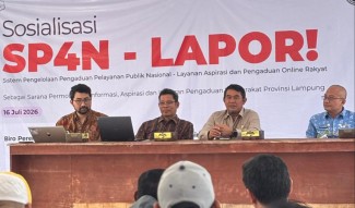 BPJPH Sosialisasikan SP4N-LAPOR! Ke Pelaku Usaha Lampung, Ini Tujuannya