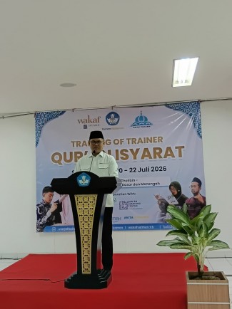 Pelatihan Baca Al-Quran Isyarat, Wujudkan Pendidikan Inklusif Bermutu