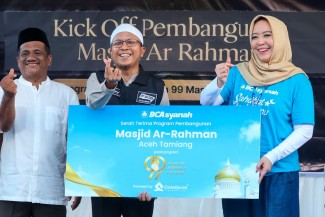 BCA Syariah Mulai Bangun Masjid Ar-Rahman di Aceh Tamiang, Awal Program 99 Masjid Asmaul Husna