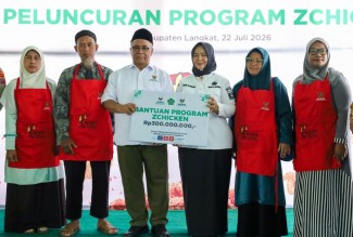 BAZNAS Perkuat Pemberdayaan Mustahik Lewat ZChicken, Langkat Terima Bantuan Rp300 Juta