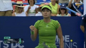 Eala Bikin Kejutan Lagi, Juara Bertahan Leylah Fernandez Ditumbangkan di Mubadala DC Open