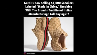 Gucci Rilis Sneaker 'Made in China', Langgar Tradisi Manufaktur Italia