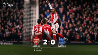 Arsenal Sikat Everton 2-0 Datang di Saat Yang Tepat: Manchester City Juga Tumbang dari Aston Villa