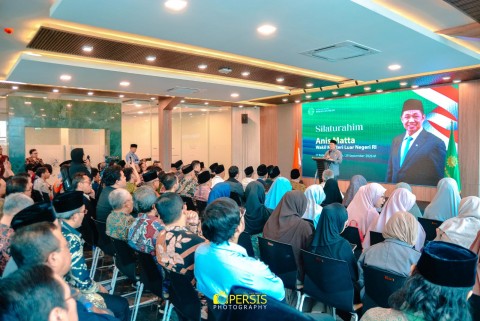 Terima Wamenlu, Ketum PP Persis Dorong Transformasi Peradaban