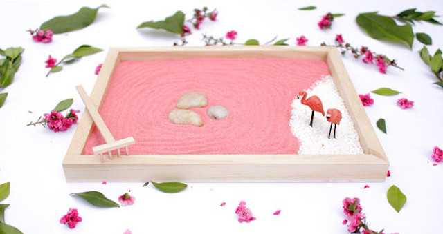 Taman Zen Imut di Meja Kerja, Bantu Rileks Saat Jenuh