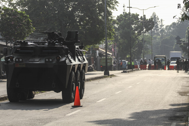 Potret Lengang Sejumlah Titik di Jalanan selama PPKM Darurat