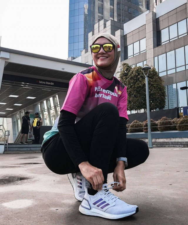 Zee Zee dan Soraya, Bersahabat Hingga ke Jalur Lari Maraton