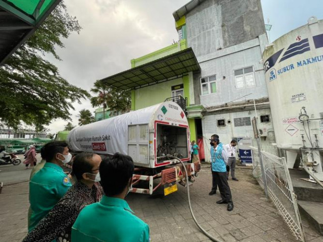 Jawab Kebutuhan RS, PLN Kembali Salurkan 12 Ton Oksigen di Jawa Tengah